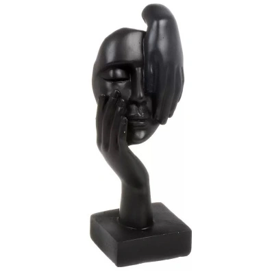 Фигурка декоративная 7х6х17 см, черная, Y6-10505/A020104 купить в отделе магазина Экономстрой