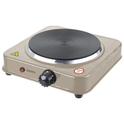 Плитка электрическая Energy, одноконфорочная, бежевый купить в отделе магазина Экономстрой