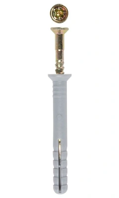 Дюбель-гвоздь с потайной манжетой, 8х80 мм (10 шт)