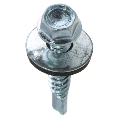 Саморез кровельный Стройбат ZP оцинкованный, 5,5х19 мм (70 шт) купить в отделе магазина Экономстрой