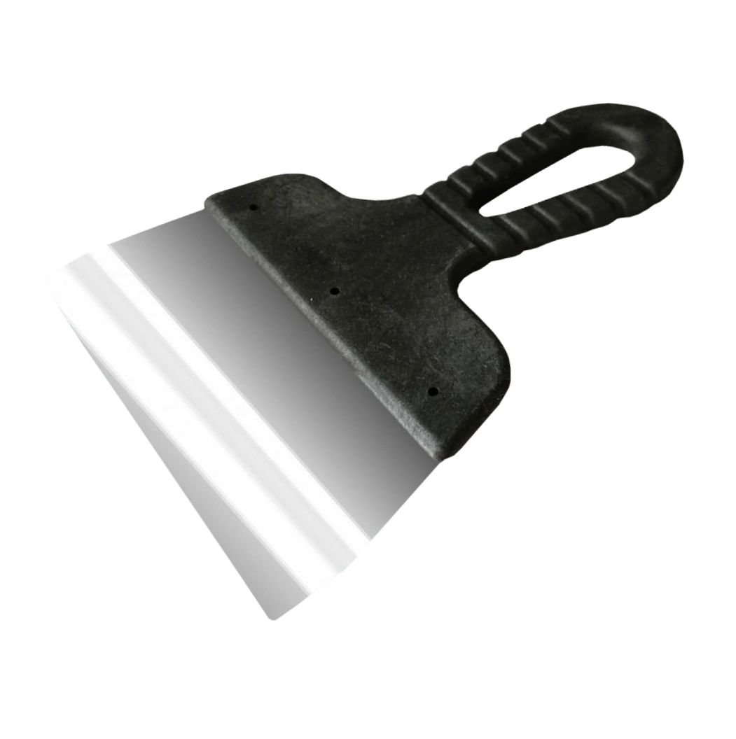 Шпатель фасадный DECOR, нержавеющая сталь, 80 мм, пластиковая ручка купить в отделе Шпатели фасадные магазина Экономстрой