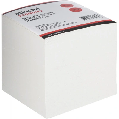 Блок для записей Attache Economy на склейке 9х9х9 см белый 605140, 580454 купить в отделе магазина Экономстрой