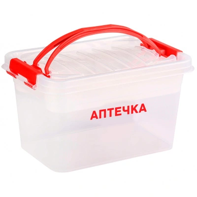 Контейнер ЗПИ Альтернатива Аптечка 7 л, со вставкой, М7582 купить в отделе магазина Экономстрой