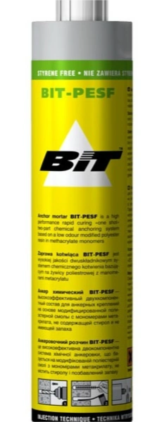 Химический анкер BIT-PESF (газобетон пенобетон бетон) 300мл от магазина Экономстрой