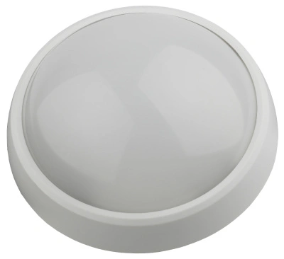 Светильник светодиодный IP54 12W 4000K 960lm ЭРА SPB-1-12-MWS (W) с датчиком движения, 220х98 мм, круглая, Б0036413 купить в отделе магазина Экономстрой