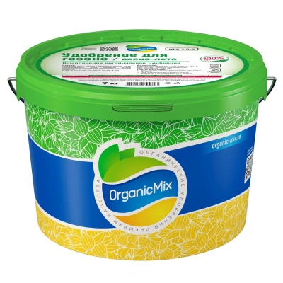 Удобрение для газона Весна-Лето Органик Микс, 7 кг (ведро) купить в отделе магазина Экономстрой