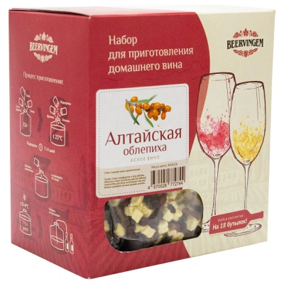 Набор для приготовления домашнего вина Beervingem &quot;Алтайская облепиха&quot; на 13,5 л