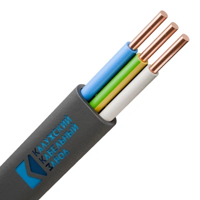 Кабель медный ВВГ Пнг(А) LS 3х1,5 ок-66 (плоский) ГОСТ ККЗ купить в отделе магазина Экономстрой