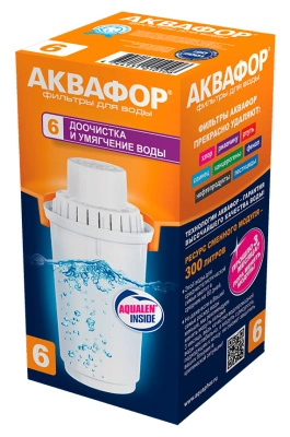 Сменная кассета АКВАФОР ДООЧИСТКА И УМЯГЧЕНИЕ ВОДЫ В6 (В100-6) купить в отделе магазина Экономстрой