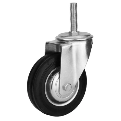 Колесо d125  поворотное, опорное, промышленное, болт М12, до 100 кг купить в отделе магазина Экономстрой