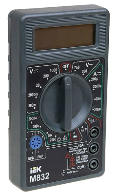 Мультиметр цифровой Universal M832 IEK