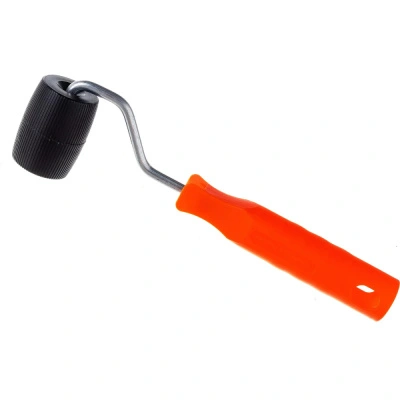 Валик пластиковый прижимной Decor, "Black Edition", "бочка", мини, 45 мм купить в отделе магазина Экономстрой