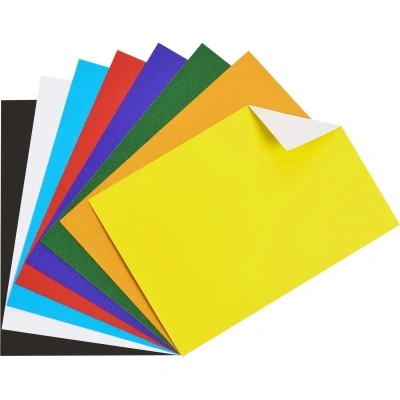 Картон цветной мелованный ColorPics в папке А4, 8 листов, 8 цветов