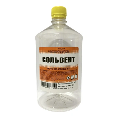 Растворитель "Сольвент" 1 л купить в отделе магазина Экономстрой