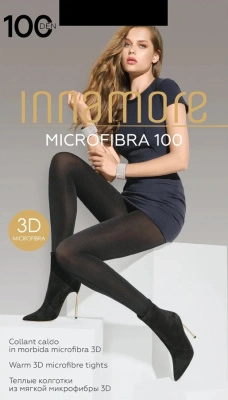 Колготки Innamore Microfibra 100 den, теплые, матовые, размер 2 купить в отделе магазина Экономстрой