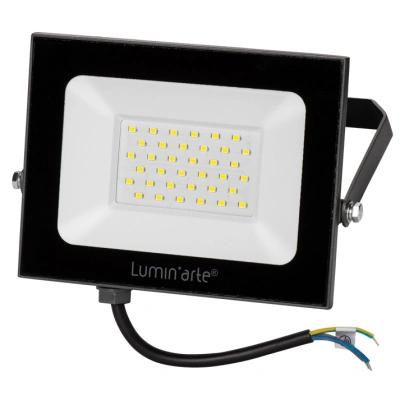 Светодиодный прожектор Luminarte, LFL-50W/05, 50 Вт, 5700К, IP65, 4000 Лм, черный купить в отделе магазина Экономстрой