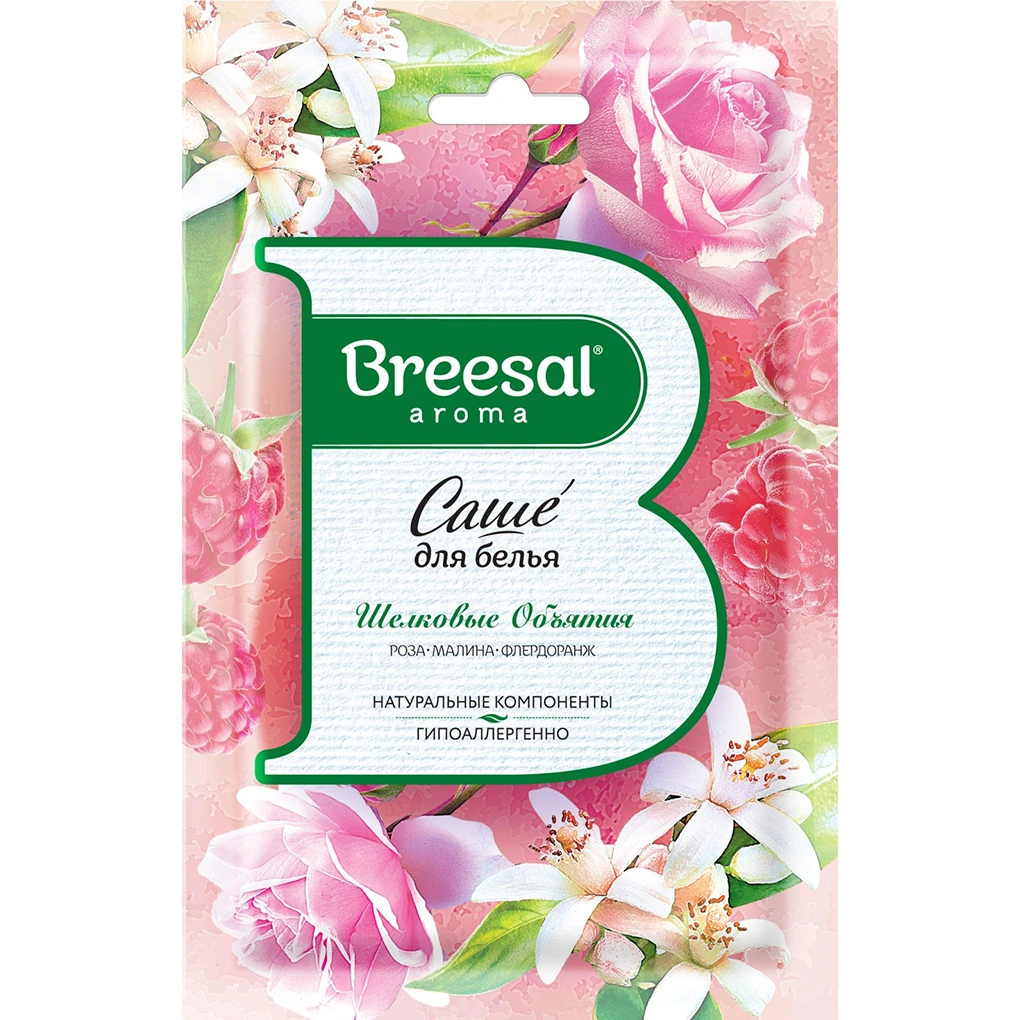 Саше ароматическое Breesal, Romance, Шелковые объятия, 20 г купить в отделе Освежители воздуха магазина Экономстрой