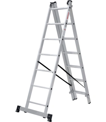 Лестница 3-секции 3х7 ступени, Новая Высота, NV1230/рабочая высота 5,43 м 1230307 купить в отделе магазина Экономстрой