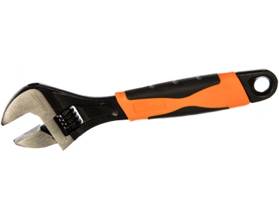 Разводной ключ Sparta 200 мм, двухкомпонентная рукоятка 15542 купить в отделе магазина Экономстрой