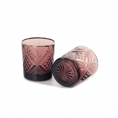 Стакан низкий ЗАЛЬЦБУРГ ЛИЛАК ГОЛД, 2 шт, 300 мл купить в отделе магазина Экономстрой