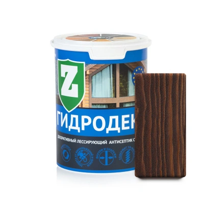 Антисептик Зелест Гидродекор, Венге, 0,9 кг купить в отделе магазина Экономстрой
