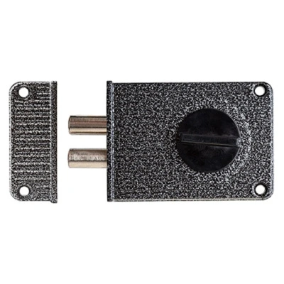 Замок накладной Apecs R04-C-GR (ЗН1А-1М)