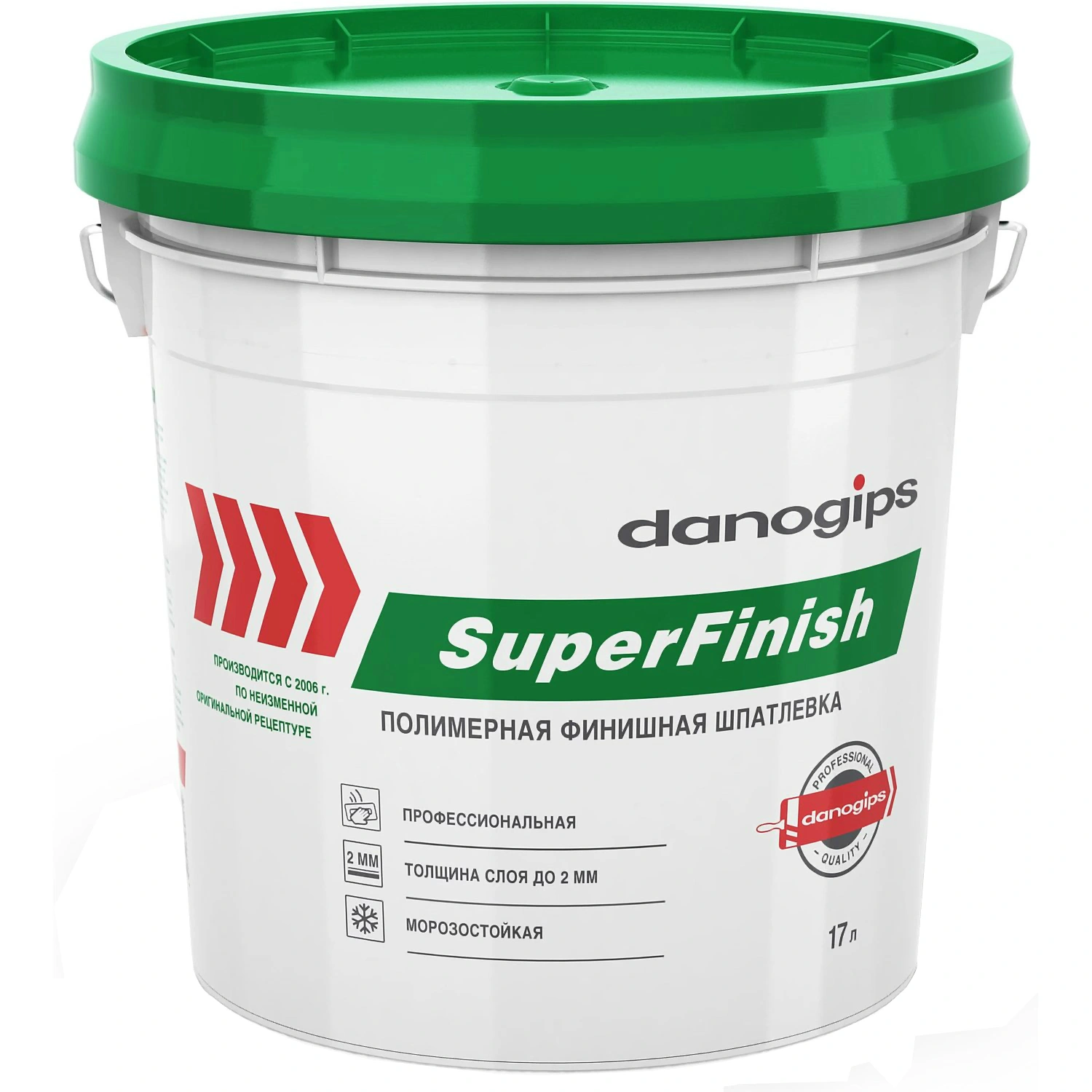 Шпатлевка DANOGIPS (Sheetrock) SuperFinish универсальная готовая 28 кг (17 л) купить в отделе Готовые шпатлевки магазина Экономстрой