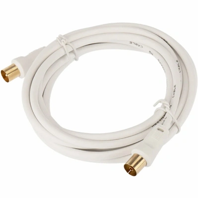 Антенный удлинитель 3c2v (белый), 3 м, штекер-гнездо купить в отделе магазина Экономстрой
