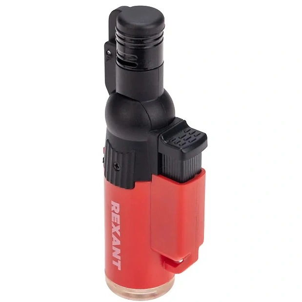 Горелка-турбо Rexant GT-10 заправляемая, красная купить в отделе Горелки газовые магазина Экономстрой