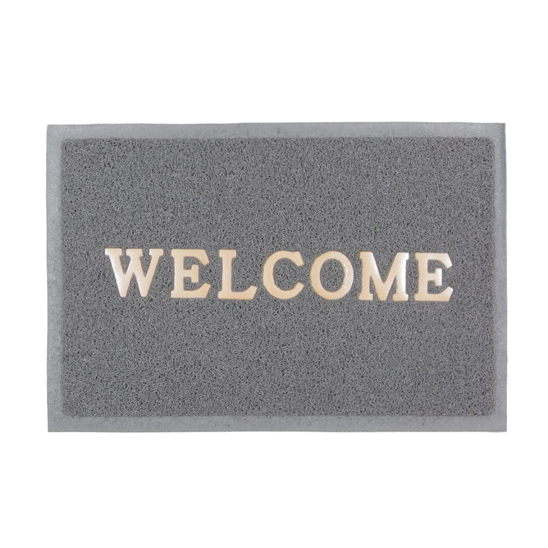 Коврик Sunstep Spongy Welcome, 80х120 см, серый, 38-481 купить в отделе Коврики придверные магазина Экономстрой
