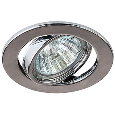 Светильник ЭРА ST2A CH поворотный MR16 12/220V, сталь, штамповка, хром