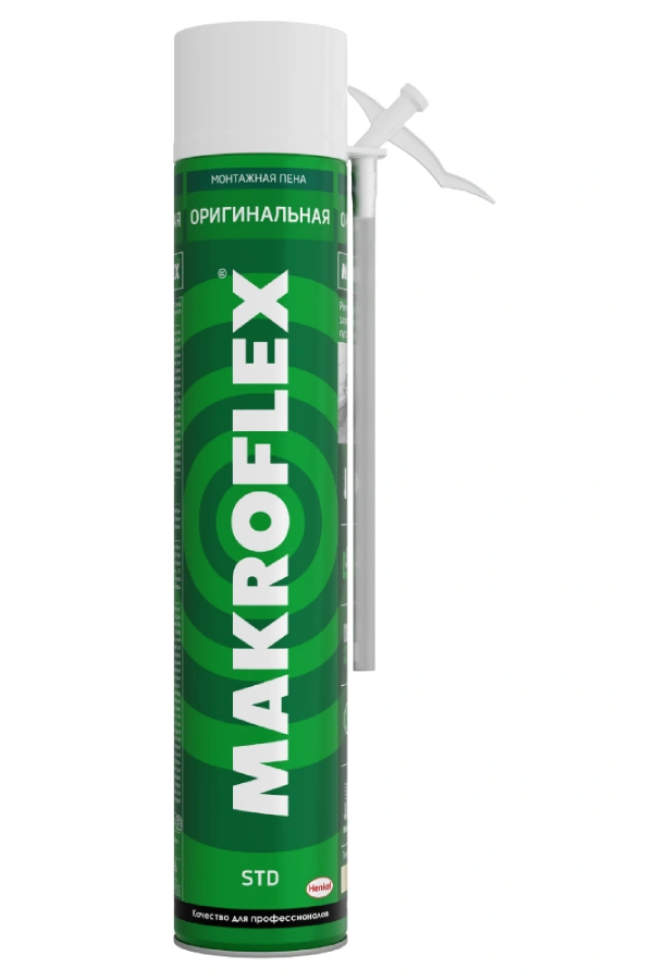 картинка Пена монтажная MAKROFLEX 750 мл всесезонная Henkel  от магазина Экономстрой