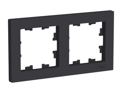 Рамка 2 поста карбон Atlas ATN001002 купить в отделе магазина Экономстрой