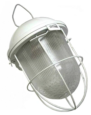 Светильник окрашенный без клеммной колодки IP56 100W Е27 Ревда НСП-02-100-003, с решеткой, желудь, SQ0310-0010 купить в отделе магазина Экономстрой