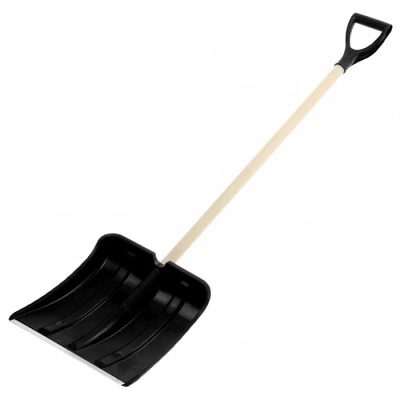 Лопата снеговая 380х365 мм "Снежок" в сборе с деревянным черенком и V-образной ручкой купить в отделе магазина Экономстрой