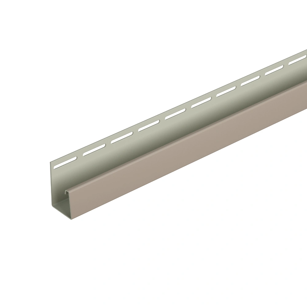 J-профиль к фасадной панели Docke 30х3050 мм бежевый купить в отделе Комплектующие для сайдинга магазина Экономстрой