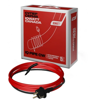 Комплект резистивный для обогрева труб IQ PIPE  СW, 4 м купить в отделе магазина Экономстрой