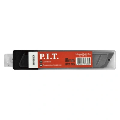 Лезвия для ножей P.I.T, HCTK05-B009, сегментные, 9 мм, 10 шт купить в отделе магазина Экономстрой