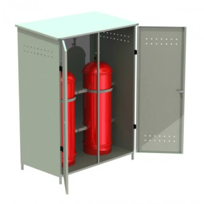 Шкаф для газовых баллонов (на 2 баллона разборный)
