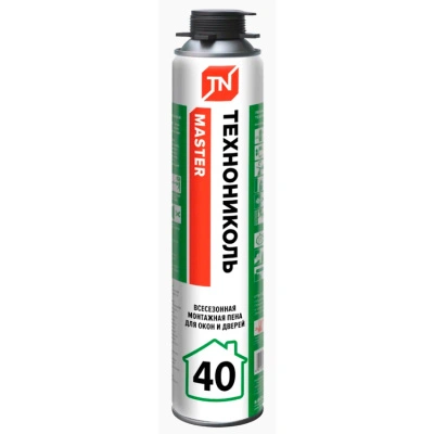 Пена монтажная ТЕХНОНИКОЛЬ MASTER 40 1000 мл (всесезонная) купить в отделе магазина Экономстрой