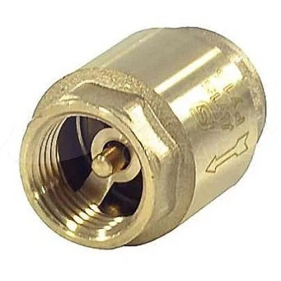 Клапан обратный пружинный SantechSystems 022-3324, латунный, внутренняя/внутренняя резьба, 1/2" купить в отделе магазина Экономстрой