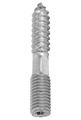 Шуруп-шпилька сантехническая ГОСКРЕП, оцинкованная, М10х80 мм (2 шт) купить в отделе магазина Экономстрой