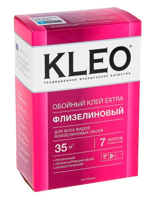 Клей обойный KLEO EXTRA 35 флизелиновый (35 м2/240 гр.) купить в отделе магазина Экономстрой
