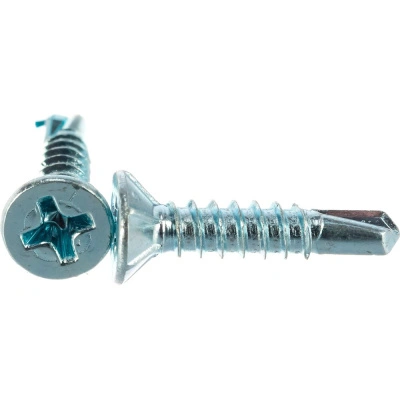 Саморез оконный сверло, оцинкованный, 3,9х16 мм (40 шт) купить в отделе магазина Экономстрой