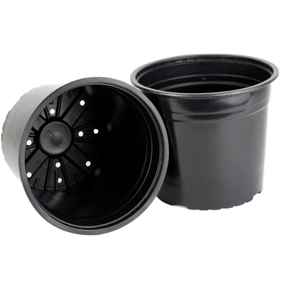 Горшок для рассады круглый, черный, 10,5х8,5 см, 0,5 л (10 шт) купить в отделе магазина Экономстрой