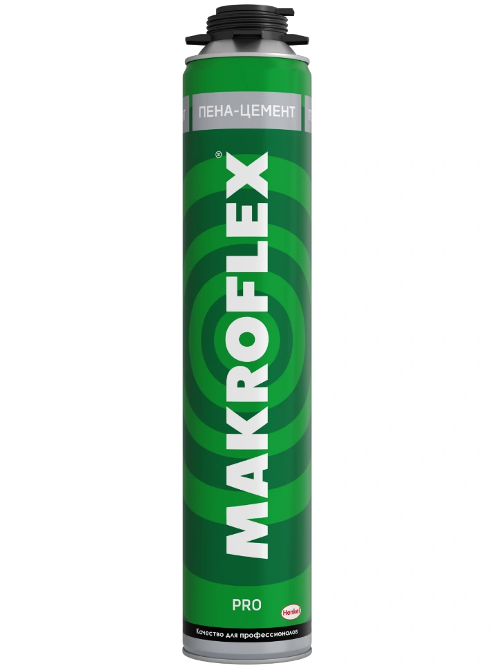 картинка Пена-цемент MAKROFLEX 850 мл профессиональная для пено/газобетона 49323/2080974 от магазина Экономстрой