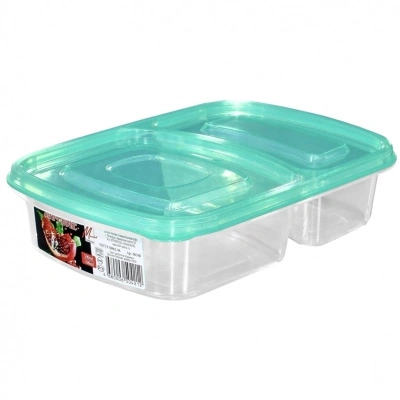Контейнер Ланч-Бокс, 2 секции, 1,2 л, 24х16х16 см купить в отделе магазина Экономстрой