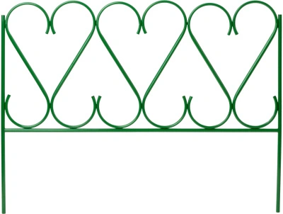 Забор декоративный Лебедь, 4 секции, 65х67 см