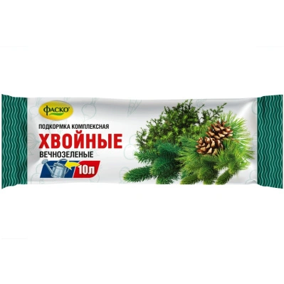 Удобрение минеральное Фаско, хвойные, водорастворимое, 10 г купить в отделе магазина Экономстрой