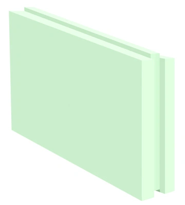 Плита пазогребневая полнотелая влагостойкая 667х500х80 мм купить в отделе магазина Экономстрой